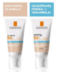 La Roche-Posay Anthelios UVMune SPF50+ Tinted Sunscreen: High UVA/UVB Protection, Moisturizing, Evens Skin Tone, Ideal for Sensitive Skin La Roche-Posay SPF50+ Tinted Sunscreen: Sensitive Skin Protection tinted sunscreen, SPF50+ sunscreen, sunscreen for sensitive skin, moisturizing sunscreen, UVMune sunscreen, La Roche Posay sunscreen, sunscreen with color, broad spectrum sunscreen, sun protection for face, hypoallergenic sunscreen, sunscreen, SPF 50+, face sunscreen, sensitive skin, UVA protection, UVB pro