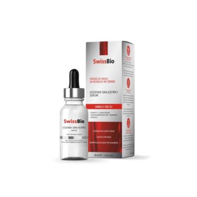 SwissBio Pore Tightening Serum with Vitamin C & Niacinamide - 30ml - Face Serum