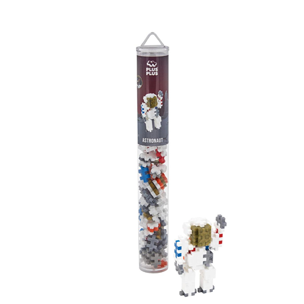 Plus Plus Astronot Educational Construction Toy for Kids - 100 Piece Creative Building Set in Reusable Tube - view 3