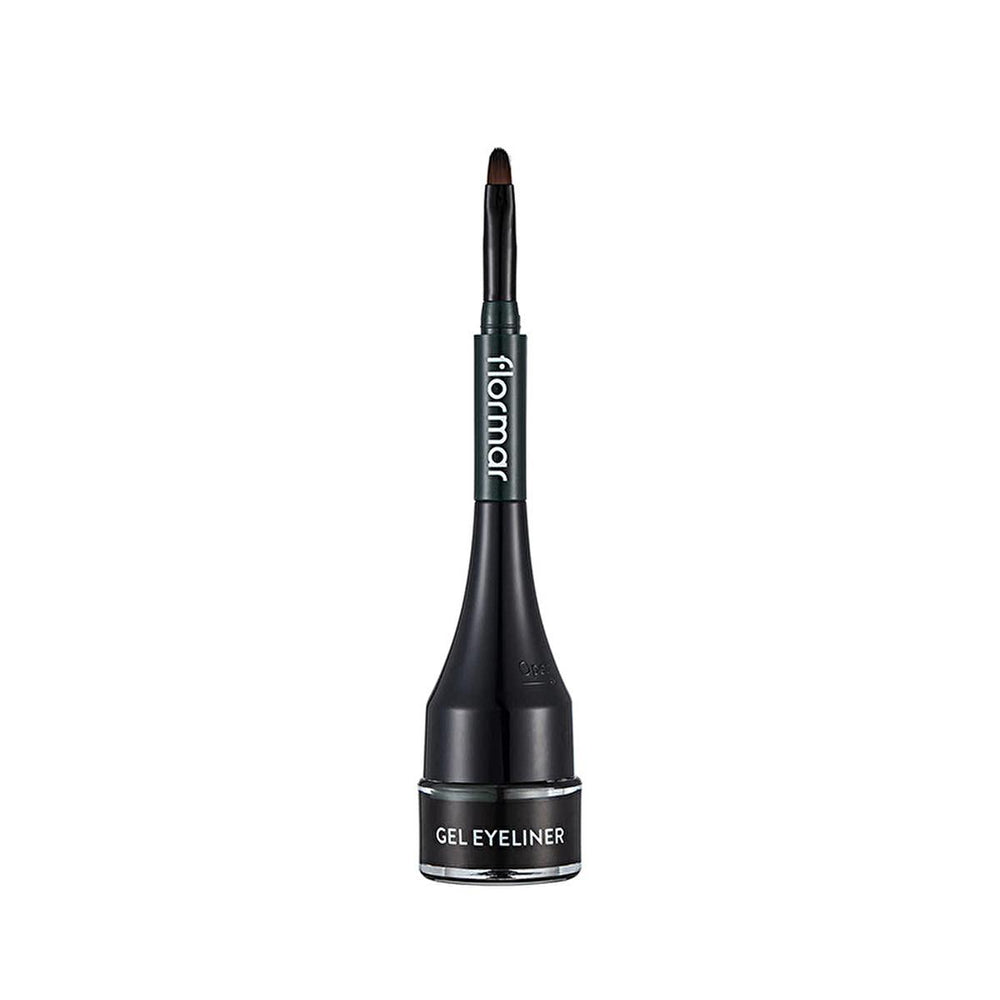 Flormar Gel Eyeliner - High-Pigment, Matte Finish, Coconut Oil Infused - Green, Blue, Brown, Black - view 3