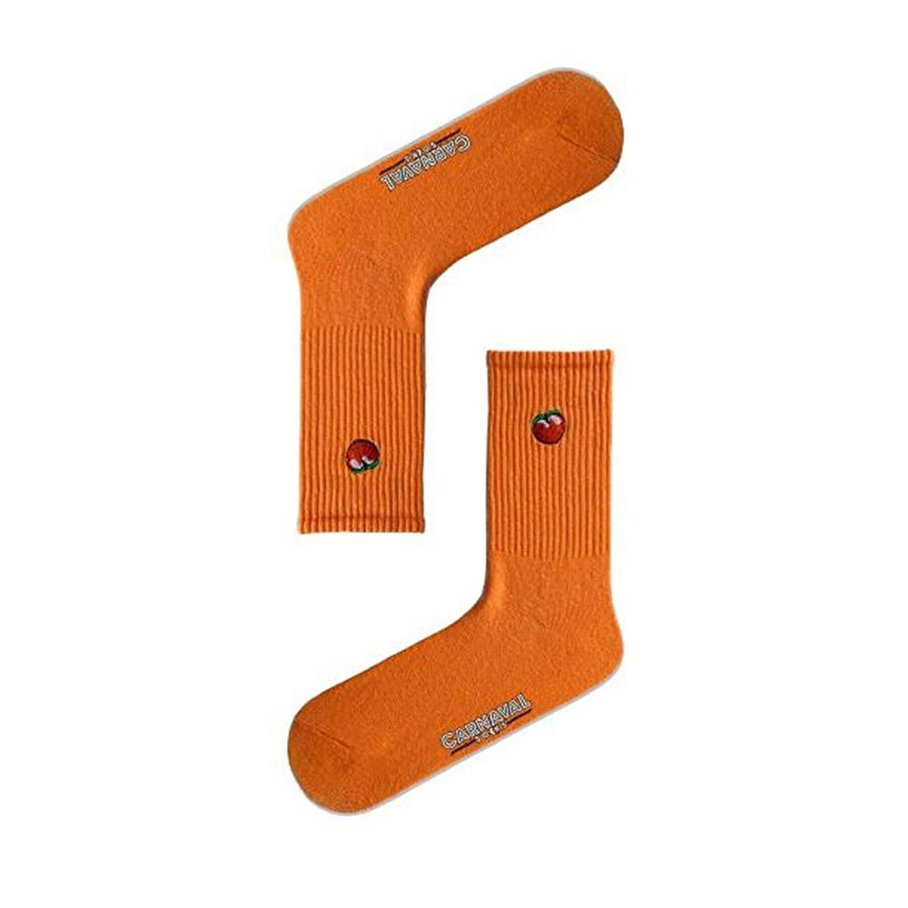 Carnaval Socks - 5 Pairs of Comfortable Fruit Design Cotton Socks for Casual Wear - view 4