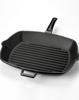 LAVA Cast Iron Rectangular Grill Pan - Durable, Versatile, and Healthy Cooking Option for Home Cooks - view 4