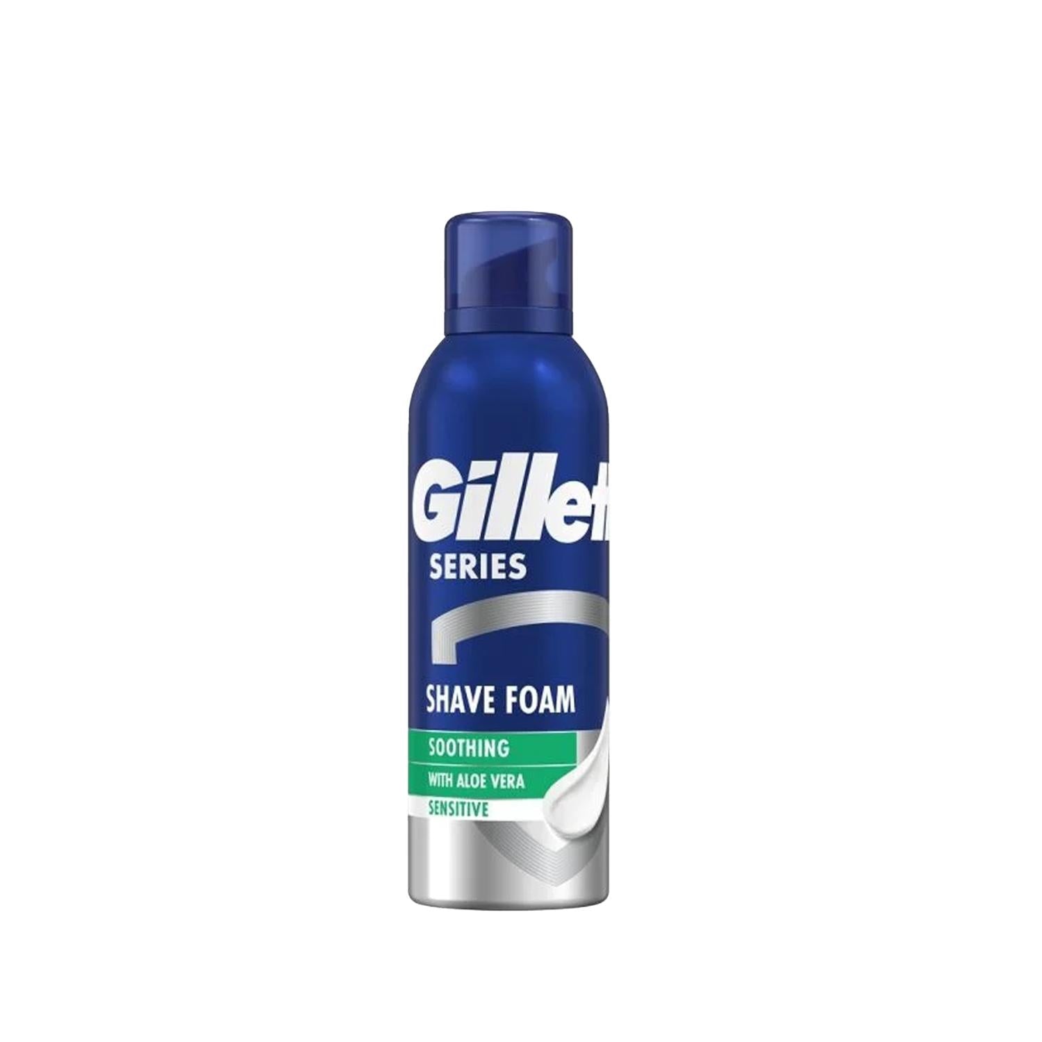 Gillette Soothing Shaving Cream for Sensitive Skin - 6.76 fl oz, Gentle & Comfortable Shave Gillette Soothing Shaving Cream - Sensitive Skin Solution Gillette shaving cream, soothing shaving cream, sensitive skin shaving cream, shaving cream for men, Gillette Series Soothing, men's grooming, shaving essentials, sensitive skin care, comfortable shave, razor burn relief, ingrown hair prevention