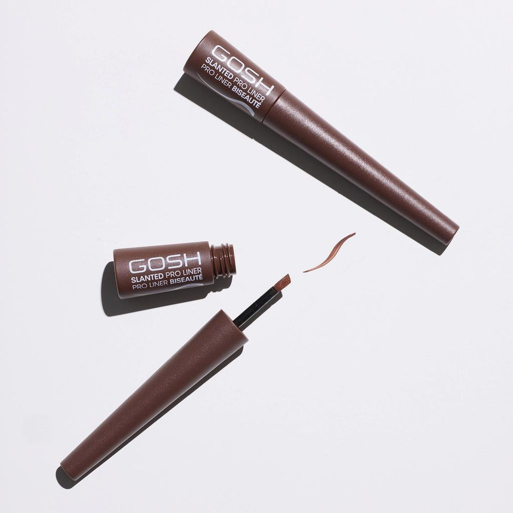 Gosh Slanted Pro Eyeliner Matte Brown 003 - Precise Definition