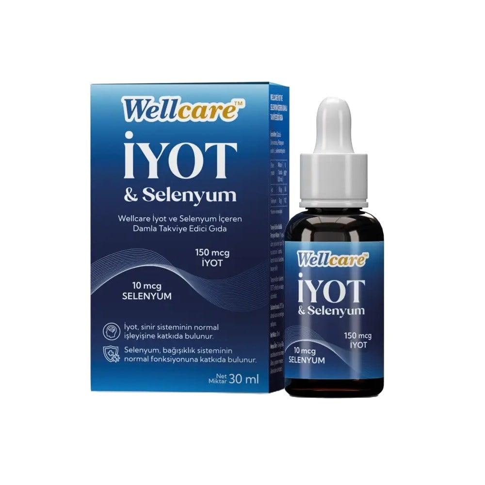 Wellcare Iodine & Selenium Drops for Daily Support 30 ml