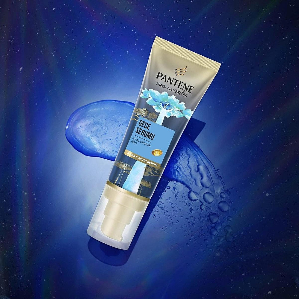 Pantene Hydra Glow Hair Serum - 70ml, Non-Greasy, Long-Lasting Hydration for Dry Hair - view 2