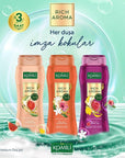 Komili Rich Aroma Refresh & Energize Shower Gel - Long Lasting Fragrance & Energizing Formula Komili Refresh & Energize Shower Gel - 16.91 fl oz Shower Gel, Scented Shower Gel, Refresh & Energize, Long-lasting fragrance, Raspberry and Ylang Ylang shower gel, Energizing Shower Gel, Luxurious Shower Experience, Refreshing Shower Gel, Personal Care, Skincare, Fragrance, Aromatic Shower Gel
