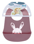 Sevi Bebe Silicone Baby Bib - Waterproof, Adjustable, and Easy to Clean for Mess-Free Mealtime - view 3