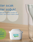 Brita Maxtra Pro All-In-1 Water Filter Cartridge - 2 Pack, Tap Water Purification, Compatible with BRITA Pitchers Brita Maxtra Pro Water Filter Cartridge - Clean Drinking Water Brita Maxtra Pro, Water Filter Cartridge, All-In-1 Filter, Tap Water Purification, BRITA Compatible Filter, Water Purification, Filtered Pitcher, Healthy Drinking Water, Eco-Friendly, Reduce Plastic Waste, Household Water Solutions