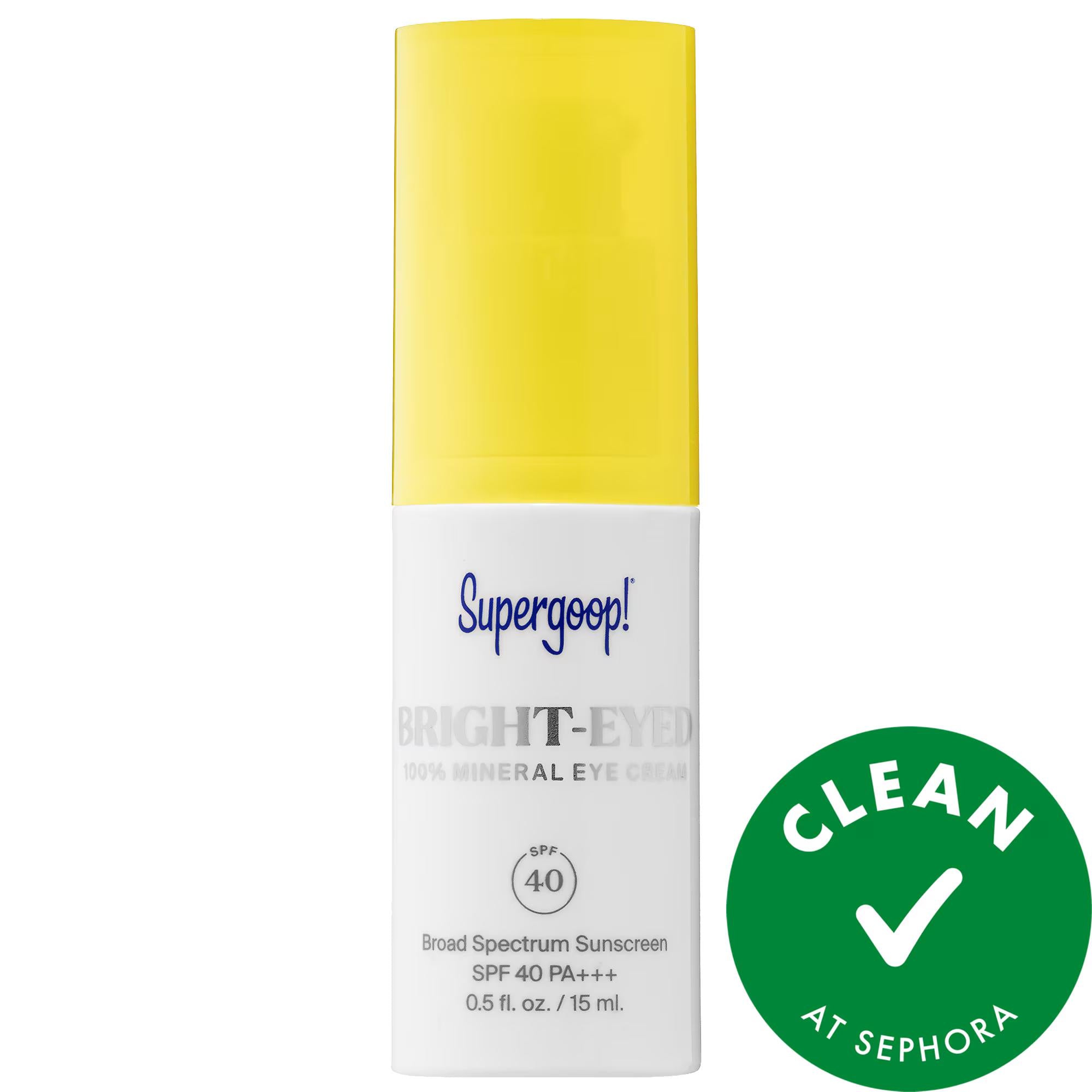 100% Mineral Bright-Eyed Eye Cream SPF 40 - Non-Nano Zinc Oxide, Brightening & Anti-Aging 100% Mineral Eye Cream SPF 40 - Non-Nano Zinc Oxide & Brightening Mineral Eye Cream, SPF 40 Eye Cream, Non-Nano Zinc Oxide, Brightening Eye Cream, Cruelty-Free Skincare, Gluten-Free Skincare, Anti-Aging Eye Cream, Eye Care, Skincare, Dark Circle Treatment, Puffiness Reduction, Fine Lines and Wrinkles, Hyperpigmentation, UV Protection, Blue Light Protection, Natural Skincare, Organic Skincare, Sensitive Skin, Eye Cream