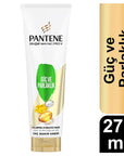 Pantene Doğal Sentez Hair Care Cream for Weak & Lifeless Hair - Nourishing, Strengthening & Shine - 9.30 fl oz Pantene Doğal Sentez Hair Cream - Nourishing & Strengthening Pantene Doğal Sentez, Hair care cream, Nourishing hair cream, Hair strengthening product, Natural hair care product, Sulfate-free hair care, Paraben-free hair care, Hair nourishment, Hair strengthening, Visible shine, Weak hair, Lifeless hair, Pro-V nutrients, Swiss Vitamin Institute tested, Eco-friendly packaging, Recyclable packaging, H