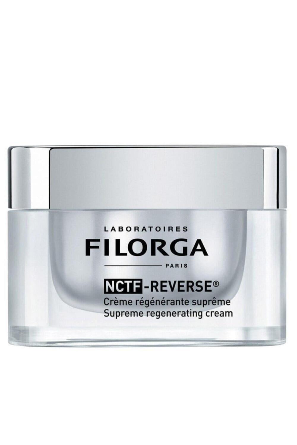 Filorga Anti-Aging Regenerating Cream NCTF Reverse Supreme 50ml - Hydrating, Multi-Correction Skincare Filorga NCTF Reverse Supreme Cream 50ml - Anti-Aging & Hydrating Filorga NCTF Reverse Supreme Regenerating Cream, Anti-Aging Cream, Hyaluronic Acid Skincare, Regenerating Cream 50ml, Multi-Correction Skincare, Skincare, Anti-Aging Skincare, Hydrating Cream, Luxury Skincare, Cosmetic Cream, Face Cream