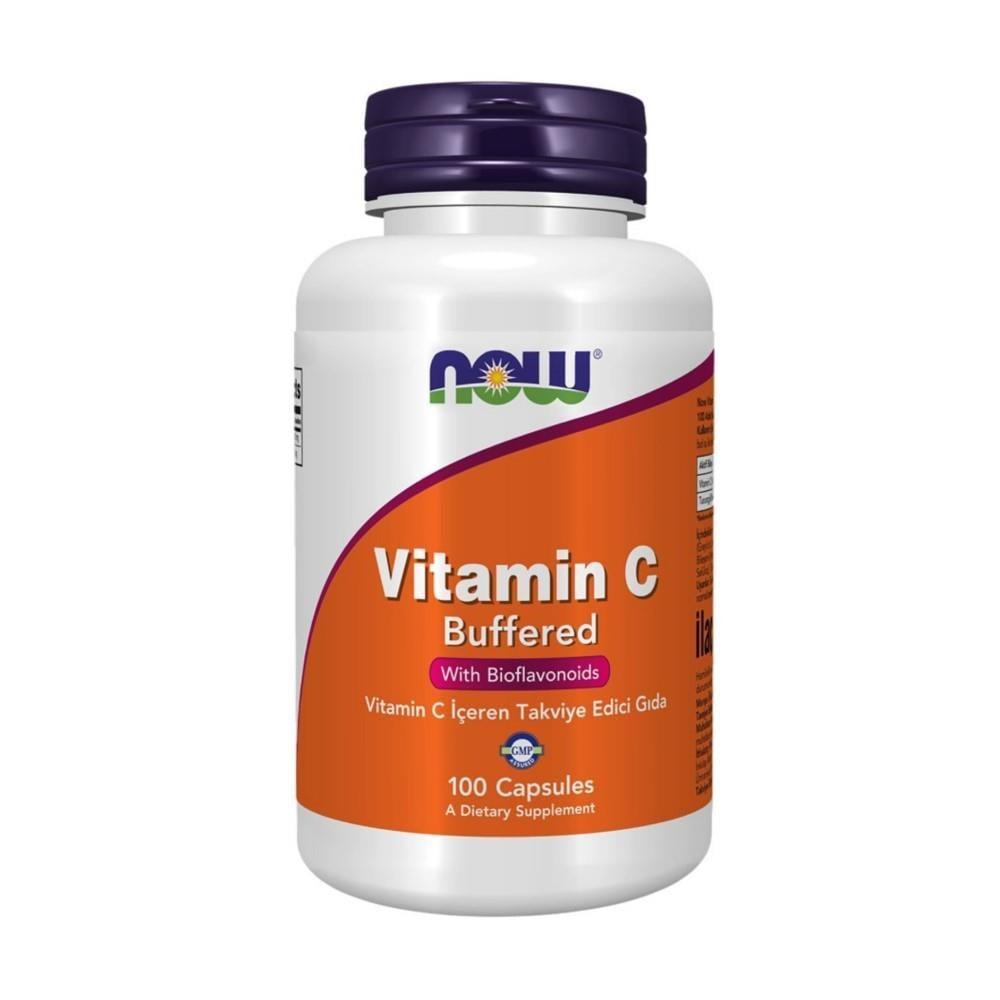 NOW Buffered Vitamin C 500mg Capsules - High Dose Immune & Antioxidant Support with Citrus Bioflavonoids, Gentle on Stomach - 100 Count NOW Buffered Vitamin C 500mg - Immune & Antioxidant Support Vitamin C supplement, Buffered Vitamin C, High dose Vitamin C, Vitamin C capsules, Immune support supplement, Antioxidant supplement, Citrus Bioflavonoids, Vitamin C with bioflavonoids, Vitamin C, Vitamin C capsules, immune support, antioxidant, bioflavonoids, citrus bioflavonoids, buffered, gentle on stomach, dige
