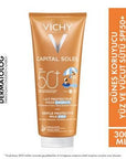 Vichy Capital Soleil Kids SPF 50+ Sunscreen: Broad Spectrum Face & Body Sun Protection, Water Resistant, Sensitive Skin Formula, 10.14 fl oz Vichy Kids SPF 50+ Sunscreen: Broad Spectrum Protection sunscreen for kids, children's sunscreen SPF 50, water resistant sunscreen children, Vichy sunscreen, kids face and body sunscreen, broad spectrum sunscreen for children, sun protection for children, sunscreen for sensitive skin kids, sunscreen, kids sunscreen, SPF 50, water resistant, broad spectrum, face sunscre