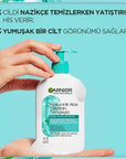 garnier hyaluronic aloe soothing cleanser 250 ml, soothing cleanser with hyaluronic acid and aloe vera Garnier Hyaluronic Aloe Soothing Cleanser - 250 ml Garnier Hyaluronic Aloe Soothing Cleanser | 250 ml garnier, hyaluronic-acid, aloe-vera, soothing-cleanser, vegan-skincare, skin-hydration, cleanser-250ml, advanced-skincare, sulfate-free, ai-generated