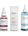 The Purest Solutions Skincare Set - Anti-blackhead, Exfoliating, SPF50+ Sun Protection - Toner