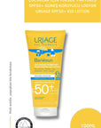 Uriage Kids Sunscreen Lotion SPF50+ - Moisturizing, Water-resistant Sun Protection for Children with Sensitive Skin Uriage Kids Sunscreen Lotion SPF50+ - Safe & Effective Sun Protection Kids Sunscreen Lotion, SPF50+ Sunscreen, Moisturizing Sunscreen, Non-comedogenic Sunscreen, Water-resistant Sunscreen for Children, Sensitive Skin Sunscreen, Uriage, Sun Protection for Kids, Children's Skincare, Outdoor Protection, Family Sunscreen