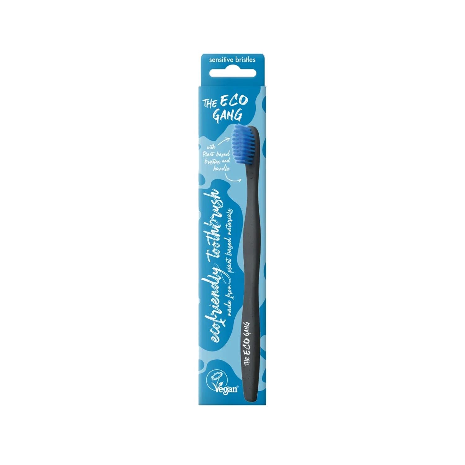 The Eco Gang Vegan Ultra Soft Plant-Based Toothbrush - Eco-Friendly Oral Care for Sensitive Teeth Vegan Toothbrush for Sensitive Teeth | The Eco Gang Vegan Toothbrush, Eco-Friendly Oral Care, Soft Bristle Toothbrush, Plant-Based Toothbrush, Sensitive Teeth Toothbrush, Sustainable Oral Care, Cruelty-Free, Eco-Conscious, Green Living, Oral Hygiene, Vegan Personal Care, Biodegradable Toothbrush, Compostable Toothbrush