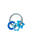 Babyjem Silicone Teether Toy Ring Set for Babies - Safe, BPA-Free, and Durable Baby Teething Relief - Baby Care