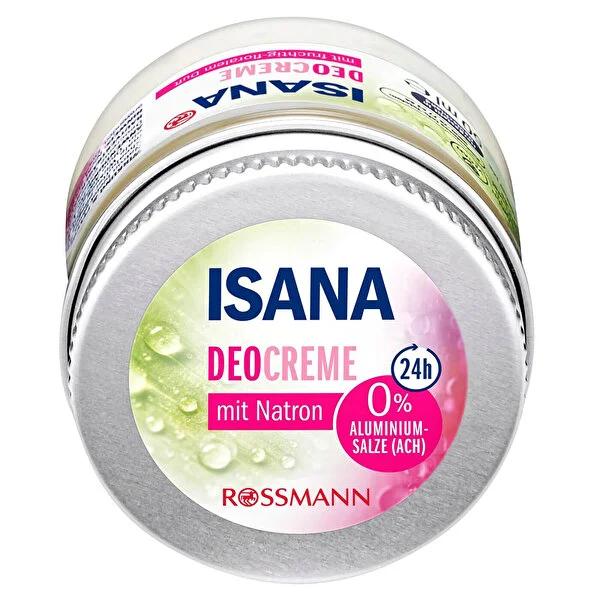 Isana Vegan Deodorant Cream - Natural, 24-Hour Protection, Dermatologically Tested - 1.69 fl oz Isana Deodorant Cream - 24 Hour Natural Protection deodorant cream, vegan deodorant, natural deodorant, dermatologically tested deodorant, sodium bicarbonate deodorant, long-lasting deodorant, moisturizing deodorant, sensitive skin deodorant, vegan personal care, natural personal care, personal hygiene, confidence booster, all-day freshness