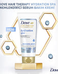 Dove Hair Therapy Hydration Spa Conditioner: Hyaluronic Acid Treatment for Deep Hydration, Dry & Damaged Hair Repair Dove Hair Therapy: Hydrating Conditioner for Dry, Damaged Hair hair conditioner, hyaluronic acid hair treatment, moisturizing hair cream, dry hair treatment, nourishing hair conditioner, deep hydration hair care, Dove hair products, saç kremi, nemlendirici saç kremi, hair therapy, dry hair, damaged hair, hair hydration, moisturizing, nourishing, hair care, healthy hair, strong hair, beautiful