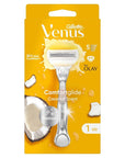 Gillette Venus ComfortGlide Olay Women's Razor - Moisturizing, 5-Blade Shaving System for Close Shave Gillette Venus ComfortGlide Olay Razor - Moisturizing Shaving Women's Razor, Gillette Venus, ComfortGlide Olay, Moisturizing Razor, Close Shaving Razor, Women's Grooming, Shaving Essentials, Personal Care, Feminine Hygiene, Sensitive Skin Solutions, Ergonomic Design, 5-Blade Razor