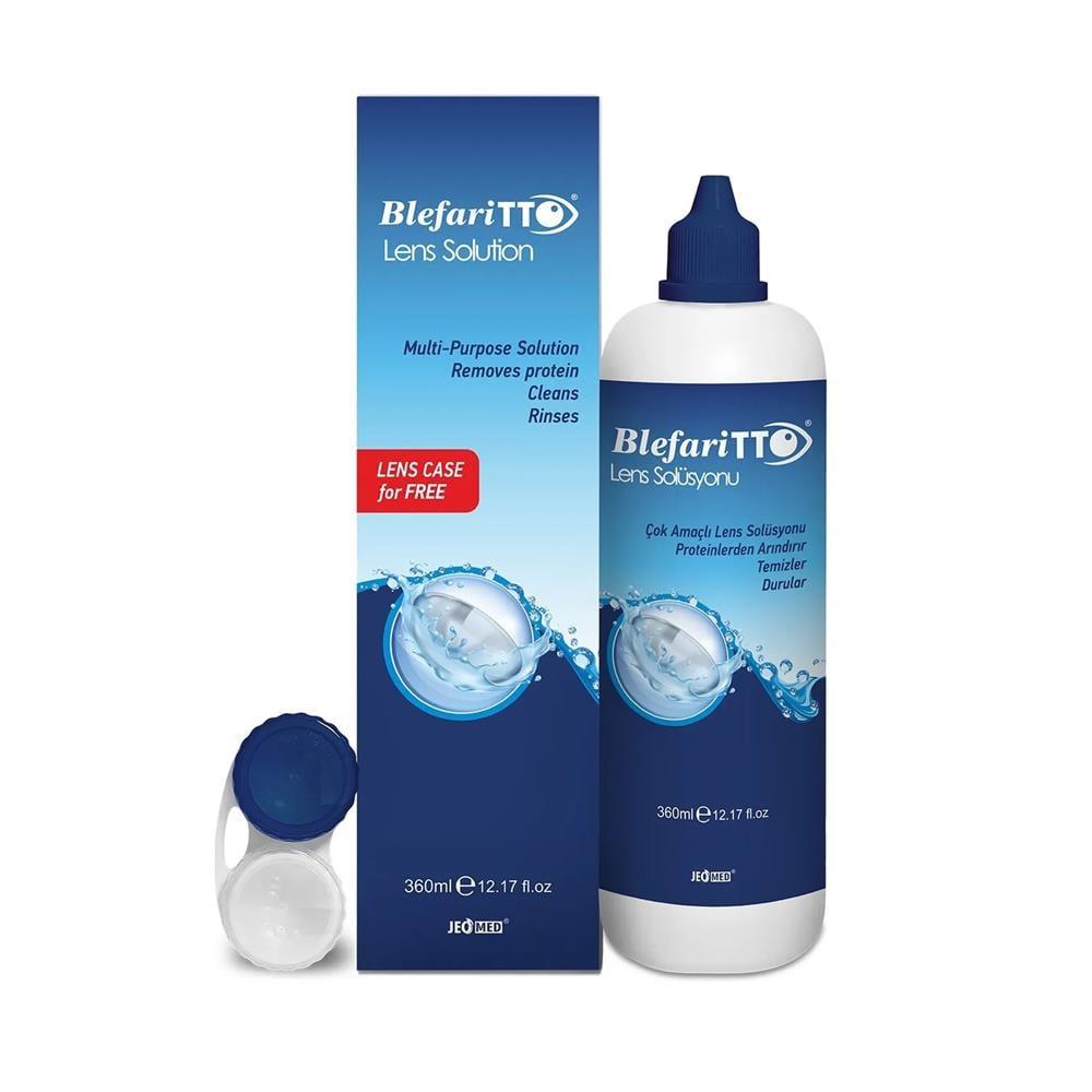 BlefariTTO Contact Lens Solution 360 ml - Multi-Purpose Lens Care for Hygiene and Comfort BlefariTTO 360 ml Contact Lens Solution contact lens solution, multi-purpose lens care, lens cleaning solution, contact lens hygiene, eye care products, lens care, eye health, contact lenses, hygiene solution, lens maintenance
