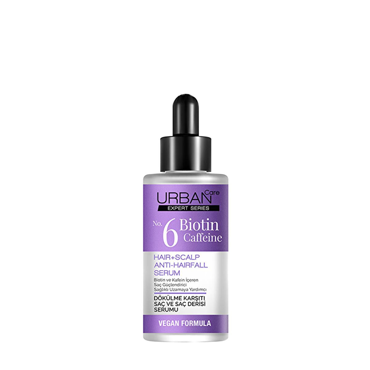 Urban Care Expert: Biotin Caffeine Anti Hair Loss Serum - Boost Hair Growth, Thickness & Volume | Vegan, Dermatologically Tested Urban Care Biotin Caffeine Serum: Anti Hair Loss & Hair Growth hair growth serum, anti hair loss serum, biotin caffeine serum, hair thickening serum, vegan hair serum, hair strengthening serum, hair serum for thinning hair, hair volume serum, hair serum for hair loss, dermatologically tested hair serum, hair loss treatment, hair growth, biotin, caffeine, niacinamide, hyaluronic ac