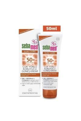 Sebamed Sun SPF 50: Multi-Protect Sunscreen for Sensitive Skin | UVA/UVB Broad Spectrum Protection, Vitamin E, Non-Greasy, Dermatologically Tested (1.7 fl oz) Sebamed SPF 50 Sunscreen: Sensitive Skin UVA/UVB Protection sunscreen SPF 50, sunscreen for sensitive skin, broad spectrum sunscreen, UVA UVB protection, non-greasy sunscreen, sunscreen with vitamin E, dermatological sunscreen, sun protection for face, sunscreen for daily use, sun cream, sun protection, sensitive skin, vitamin E, panthenol, UVA protec