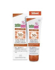 Sebamed Sun SPF 50: Multi-Protect Sunscreen for Sensitive Skin | UVA/UVB Broad Spectrum Protection, Vitamin E, Non-Greasy, Dermatologically Tested (1.7 fl oz) Sebamed SPF 50 Sunscreen: Sensitive Skin UVA/UVB Protection sunscreen SPF 50, sunscreen for sensitive skin, broad spectrum sunscreen, UVA UVB protection, non-greasy sunscreen, sunscreen with vitamin E, dermatological sunscreen, sun protection for face, sunscreen for daily use, sun cream, sun protection, sensitive skin, vitamin E, panthenol, UVA protec
