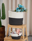 Coco Clementine Handwoven Jute Basket - Eco-Friendly, Multi-Purpose Storage Solution for Home Decor - view 4