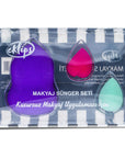 Eklips Professional Makeup Sponge Set - 3 Versatile Blending Sponges for Flawless Foundation & Concealer Application Eklips Makeup Sponge Set: Flawless Application makeup sponge set, professional makeup sponges, blending sponges, foundation sponge, concealer sponge, ergonomic makeup sponge, makeup applicator, makeup sponges, makeup blender, foundation blending sponge, concealer blending sponge, makeup applicator, blending tools, cosmetic sponges, beauty sponges, makeup tools, makeup accessories, flawless ma