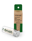 T-Brush Natural Mint Dental Floss: Vegan, Biodegradable, & Plastic-Free in Refillable Glass - Eco-Friendly, Sustainable Oral Care T-Brush Natural Dental Floss: Vegan, Plastic-Free - Eco Oral Care dental floss, natural dental floss, vegan dental floss, biodegradable dental floss, plastic-free dental floss, refillable dental floss, mint flavored dental floss, eco-friendly dental floss, sustainable dental floss, zero waste dental floss, oral hygiene, dental care, plastic free, vegan, mint, eco friendly, sustai