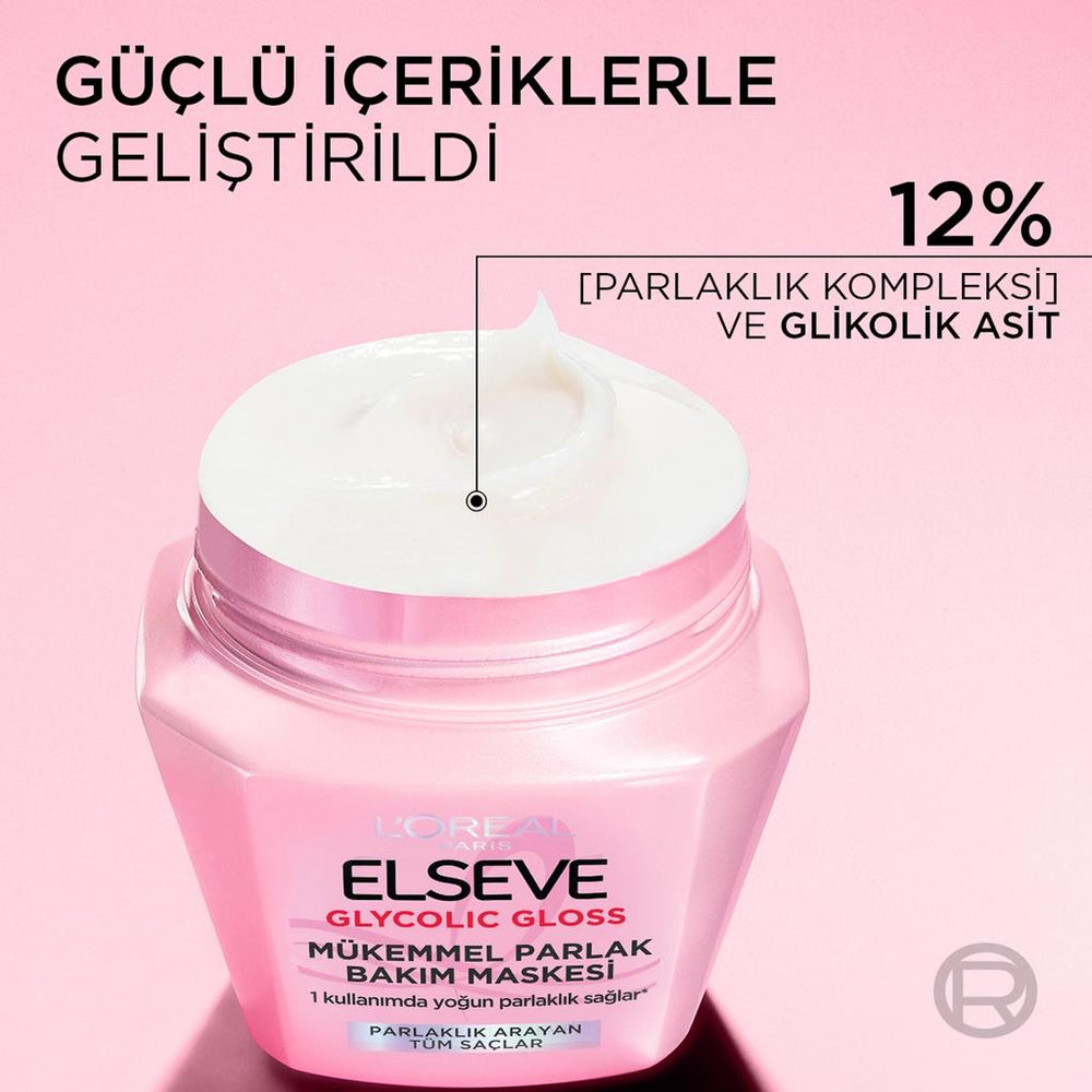 L'Oreal Paris Elseve Glycolic Gloss Shine Hair Mask 300ml