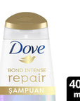 Dove Bond Intense Repair Shampoo - Advanced Hair Repair for Damaged & Chemically Treated Hair, Peptide Complex, 13.53 fl oz Dove Bond Intense Repair Shampoo: Fix Damaged Hair Dove Bond Intense Repair Shampoo, Hair Repair Shampoo, Damaged Hair Treatment, Peptide Complex Shampoo, Shampoo for chemically treated hair, Shampoo for heat damaged hair, Hair strengthening shampoo, Bio-Protein Care Shampoo, Dove hair repair, shampoo for damaged hair repair, Dove, hair shampoo, damaged hair, chemically treated hair, h