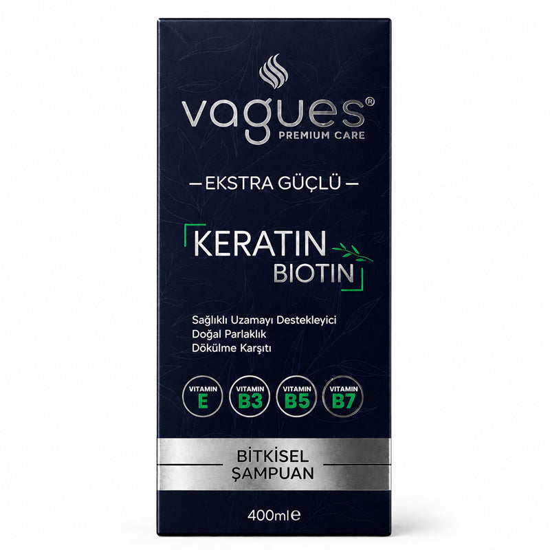 Vagues Keratin & Biotin Volumizing Shampoo 400 ml