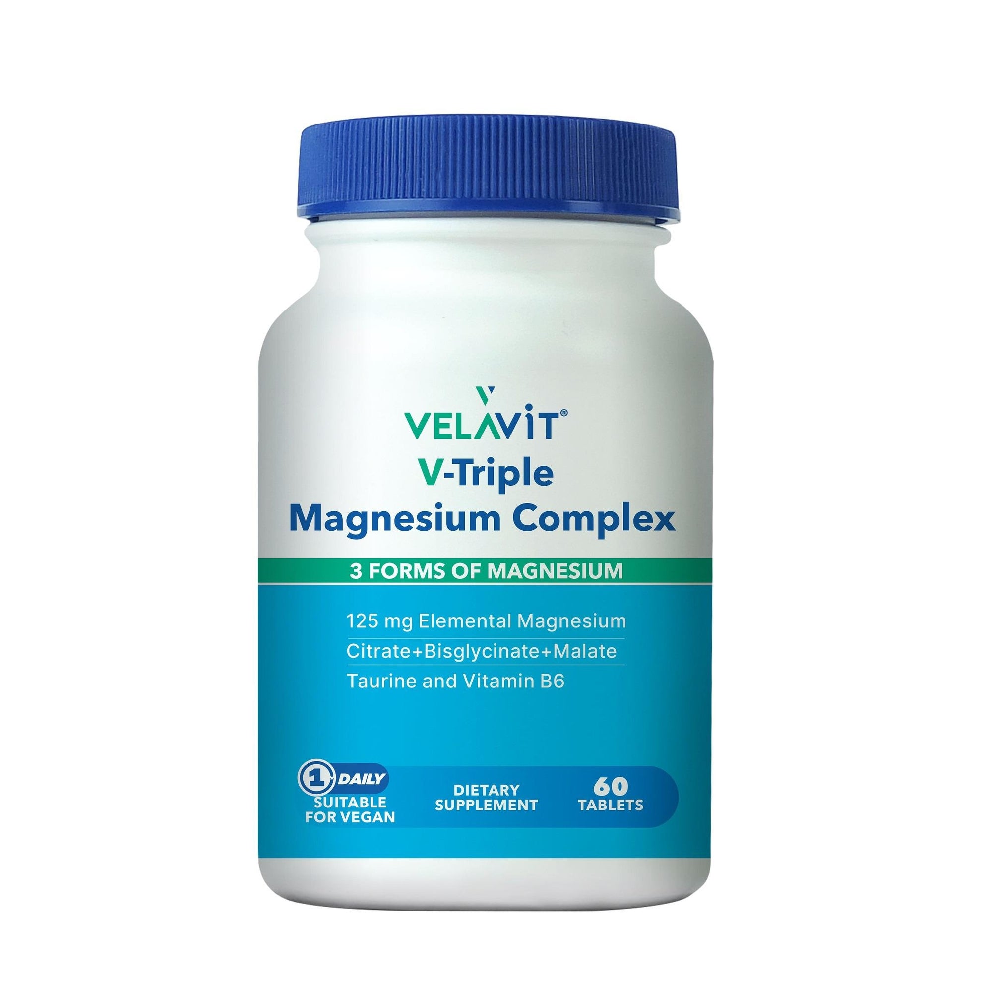 Velavit V-Triple Magnesium Complex 60 Tablets