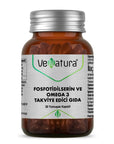 VeNatura Fosfotidilserin Omega 3 Supplement: Boost Brain Health, Memory & Support Heart Health - 30 Soft Capsules