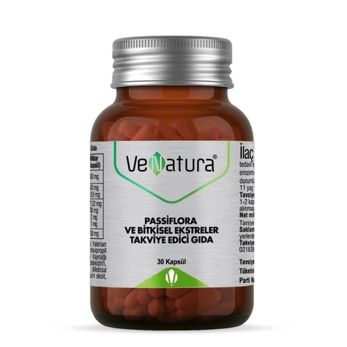 VeNatura Passiflora and Herbal Extracts 30 Capsules