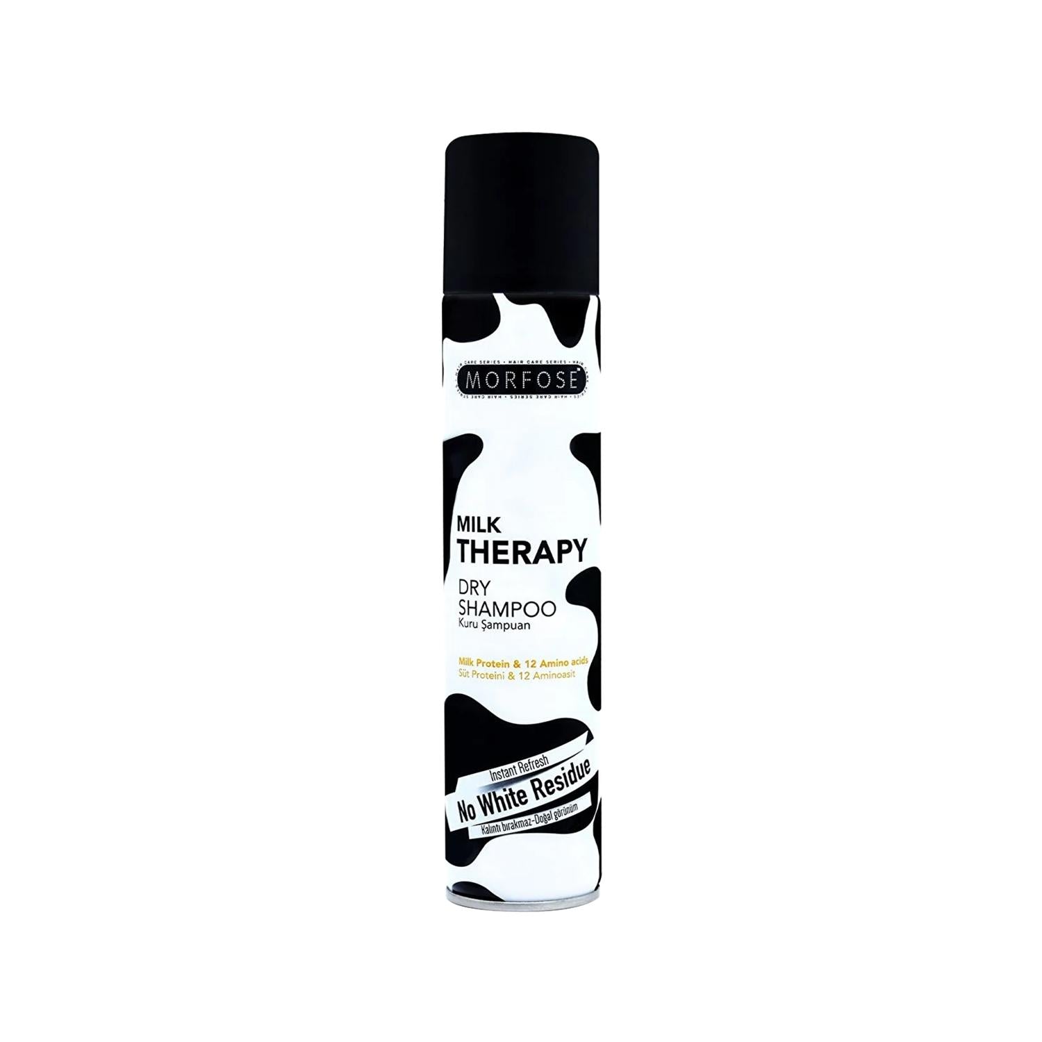 Morfose Milk Therapy Dry Shampoo 200ml - Convenient Waterless Hair Care for Busy Lifestyles Morfose Milk Therapy Dry Shampoo - Waterless Hair Care dry shampoo, milk therapy shampoo, Morfose dry shampoo, waterless hair care, convenient hair products, hair nourishment, time-saving hair care, healthy hair solutions, travel hair care, busy lifestyle hair products