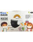 lidya pharma kids black face mask medium pack, 50 pack of black children's face masks Lidya Pharma Kids Black Face Mask - Medium | 50 Pack Kids Black Face Mask - Medium | 50 Pack kids-masks, black-face-mask, childrens-safety, face-mask-pack, medium-size, breathable-masks, comfortable-fit, daily-use, ai-generated, lidya-pharma