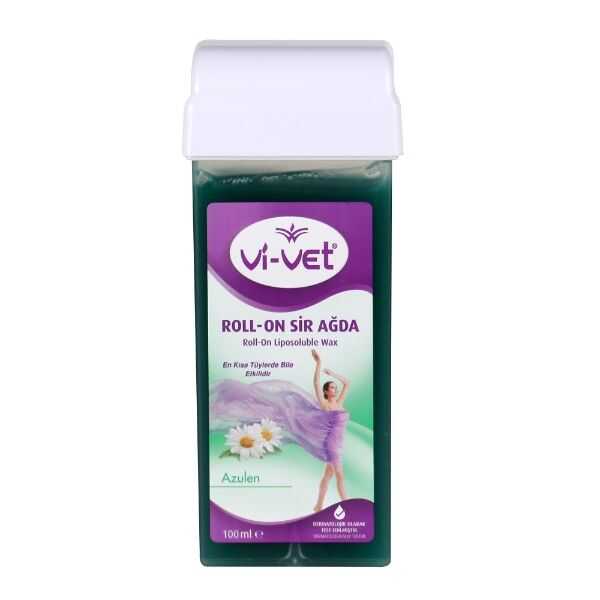 Vi-Vet Azulen Roll-On Wax Cartridge for Smooth Skin 100 ml