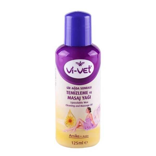 Vi-Vet Post-Wax Cleaning & Massage Oil with Arnica 125ml
