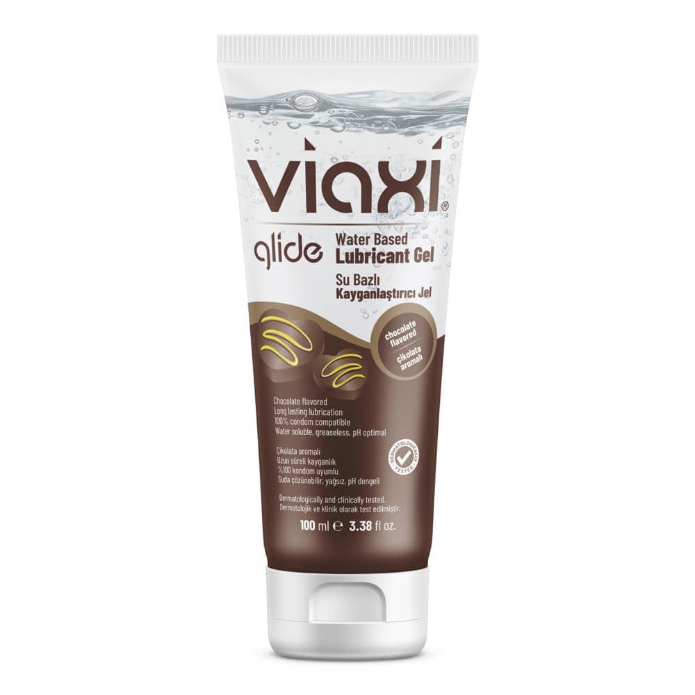 Viaxi Lubricant Gel 100 ml - Chocolate Flavored