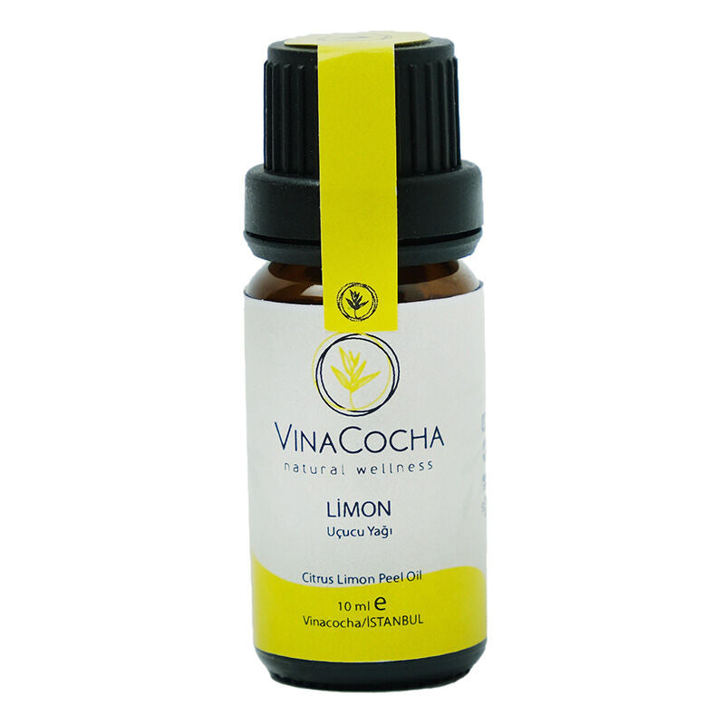 Vinacocha Lemon Essential Oil for Brightening Aromatherapy 10 ml