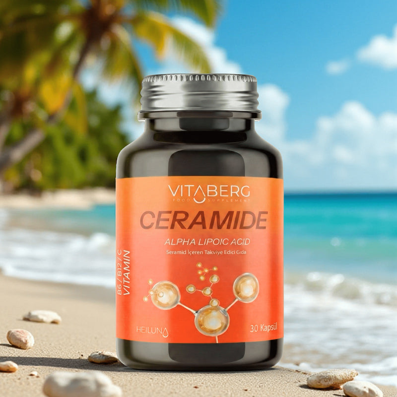 Vitaberg Ceramide Supplement with Alpha Lipoic Acid 30 Capsules