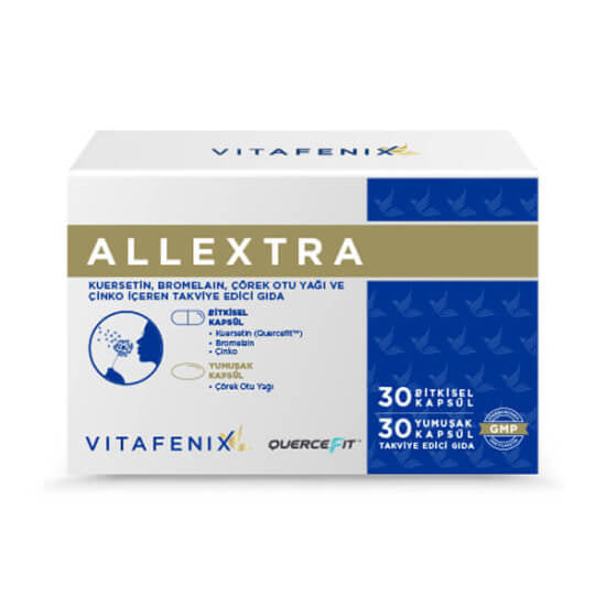 Vitafenix Allextra Quercetin & Black Seed Oil Supplement 60 Capsules