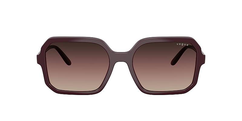Vogue 0VO5696S Women's Square Sunglasses with Gradient Lenses 55mm