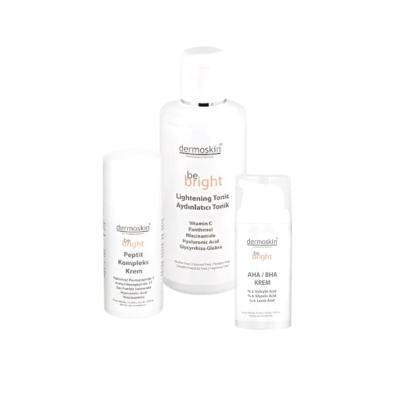 Dermoskin Be Bright Anti-Aging Skincare Set - Skincare for Hyperpigmentation, Brightening & Anti-aging Skincare Dermoskin Be Bright Skincare Set - Anti-Aging & Brightening Skincare Set, Anti-aging Skincare, Brightening Skincare, Dermoskin Be Bright, Skincare for Hyperpigmentation, Skincare Routine, Anti-aging Products, Brightening Products, Hyperpigmentation Treatment, Sensitive Skin, Skincare Essentials