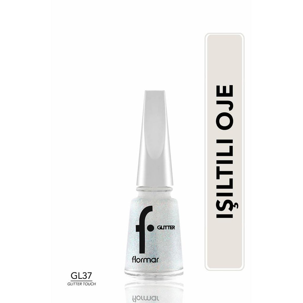 Flormar Glitter Touch Semi-Sheer Shimmer Nail Polish GL37 11ml